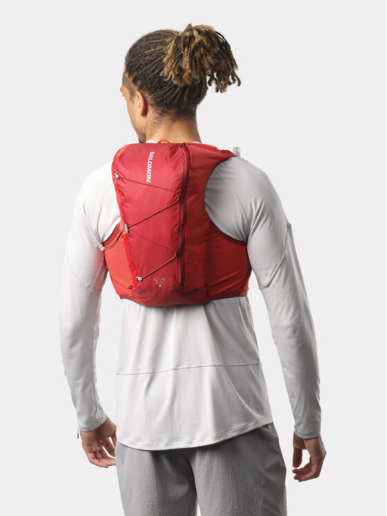 Salomon Salomon Prsluk za trčanje Active Skin 8 LC2177900 Crvena