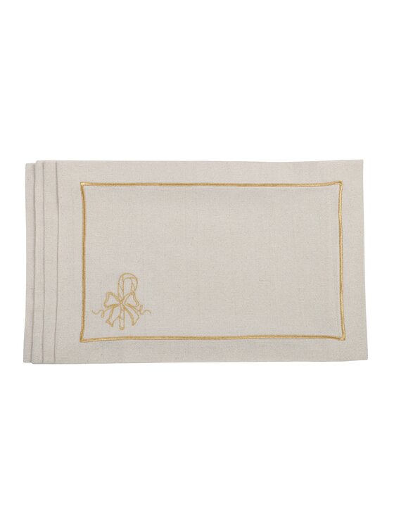 Roseberry Home Roseberry Home Serwetki Jingle Bells Mirha Beżowy