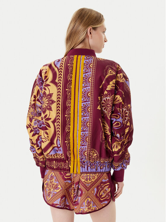adidas adidas Μπουφάν μεταβατικό Farm Varsity JL8621 Έγχρωμο Oversize