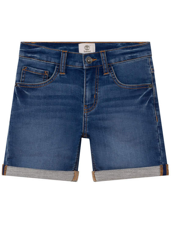 Timberland Timberland Szorty jeansowe T24B75/Z25 Niebieski Regular Fit