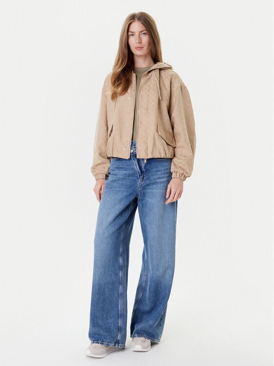 Guess Guess Демісезонна куртка V5YL02 WH492 Бежевий Regular Fit