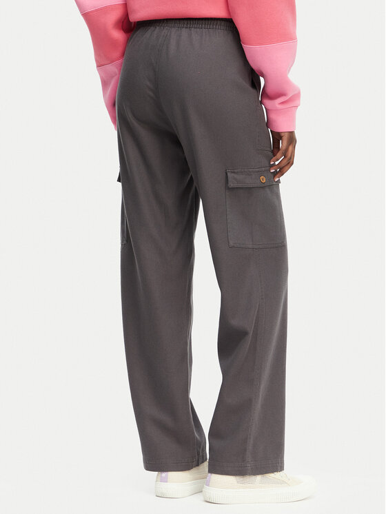 Roxy Roxy Stoffhose Precious ERJNP03584 Dunkelblau Regular Fit