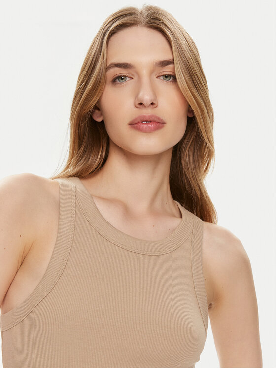 Gap Gap Marškinėliai 878220-04 Smėlio Regular Fit