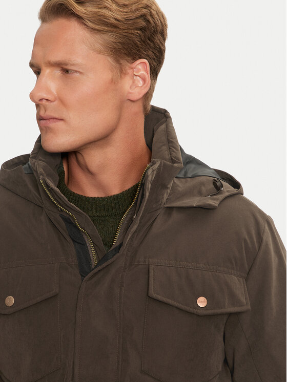 Wrangler Wrangler Зимно яке 112358096 Кафяв Regular Fit