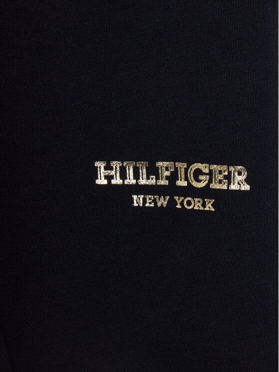 Tommy Hilfiger Tommy Hilfiger Legingi Monotype Legging KG0KG07754 Zils Skinny Fit