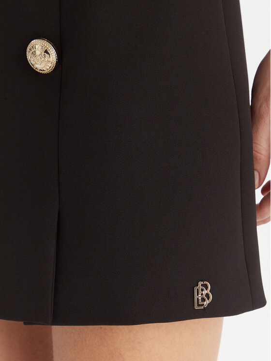 Babylon Babylon Spódnica mini S00612 Czarny Regular Fit