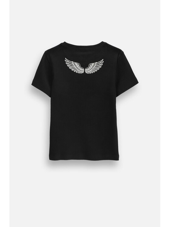 Coccodrillo Coccodrillo T-Shirt ZC6143204TGJ-021 Černá Regular Fit