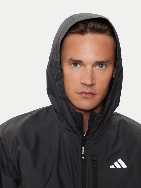 adidas Giacca da corsa Own The Run IN1483 Nero Slim Fit Modivo