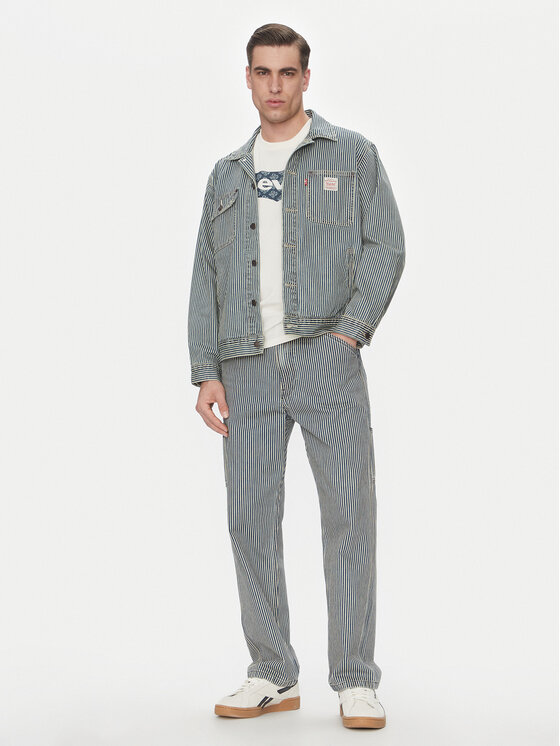 Levi's® Levi's® Džínsová bunda Sunrise A4820-0016 Tmavomodrá Loose Fit