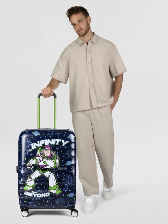 American Tourister American Tourister Walizka średnia 310756 Granatowy