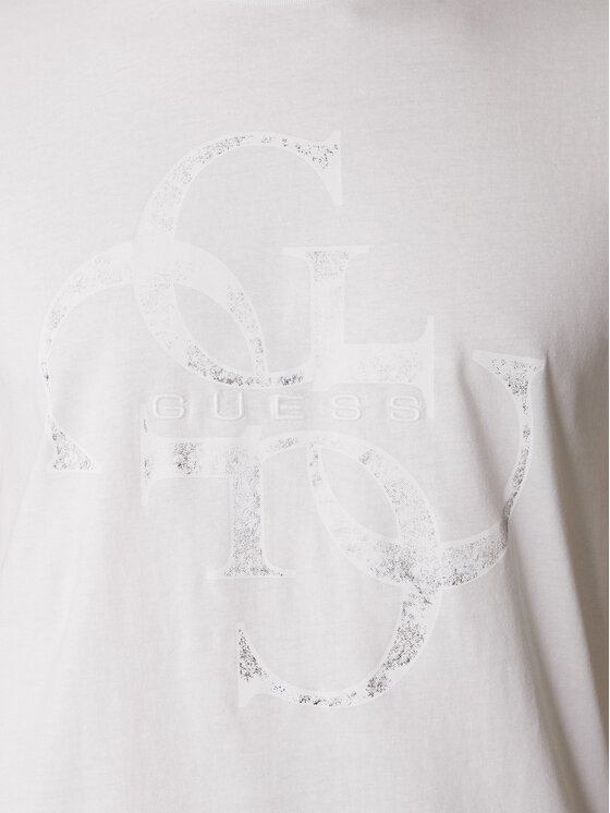 Guess Guess T-Shirt M6RI03 I3Z14 Λευκό Regular Fit