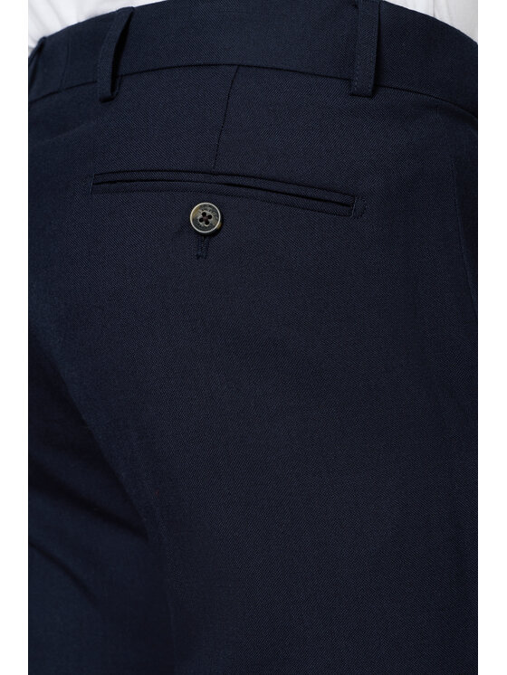 Lancerto Lancerto Spodnie materiałowe Artemio SP073225000015 Granatowy Slim Fit