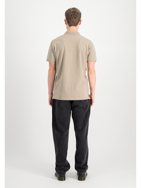 Alpha Industries Alpha Industries Polo Basic Small Logo Polo Żółty Regular Fit