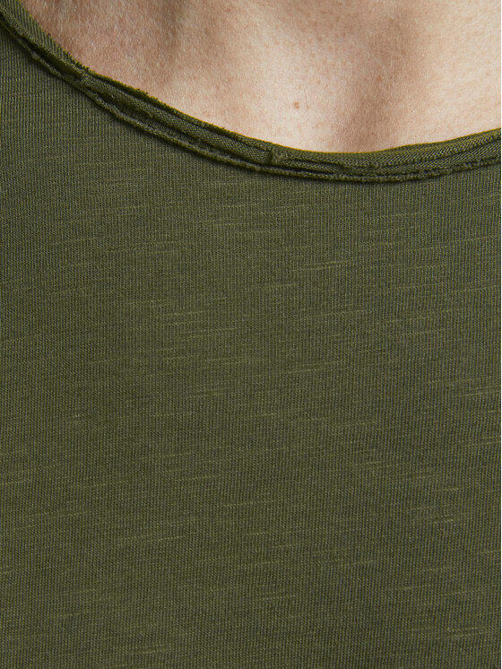 Jack&Jones Jack&Jones Тишърт Basher 12182498 Зелен Regular Fit