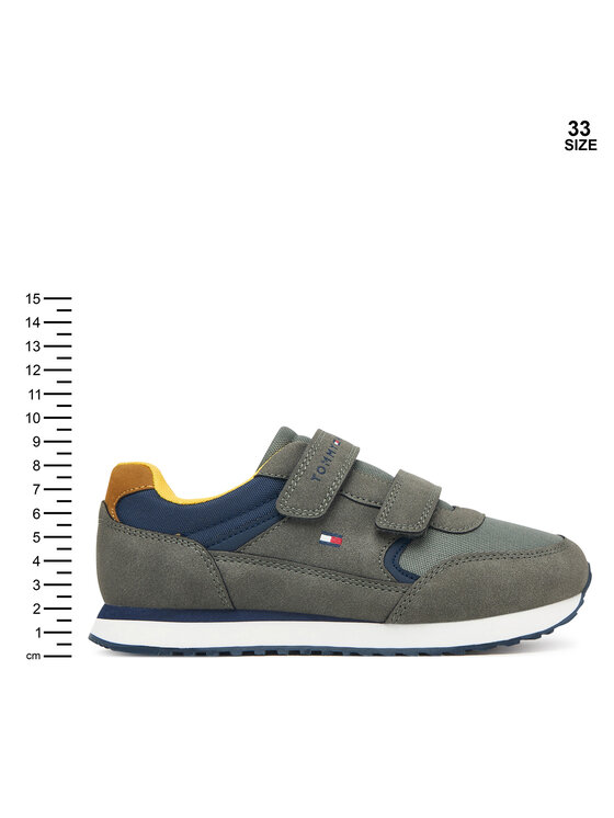Tommy Hilfiger Tommy Hilfiger Tossud Low Cut Velcro Sneaker T1X9-35253-1960 S Roheline
