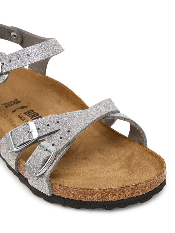 Birkenstock Birkenstock Sandały Kumba 1030536 D Srebrny