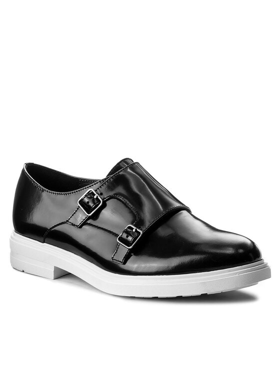 Gino Rossi Gino Rossi Oxford čevlji Mitsu DPH612-Z43-Y800-9900-0 Črna
