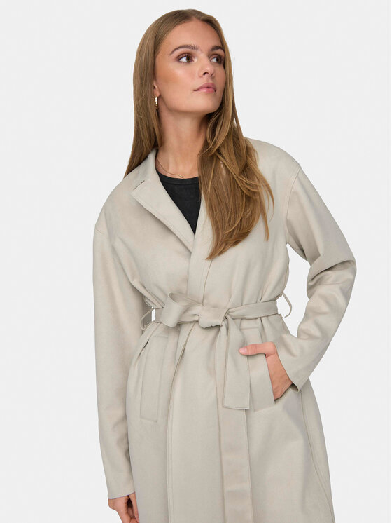 ONLY ONLY Kabát pro přechodné období Joline 15315660 Béžová Regular Fit