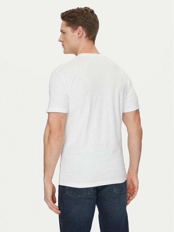 Vans Vans Póló Left Chest Logo VN0A3CZEY281 Fehér Classic Fit
