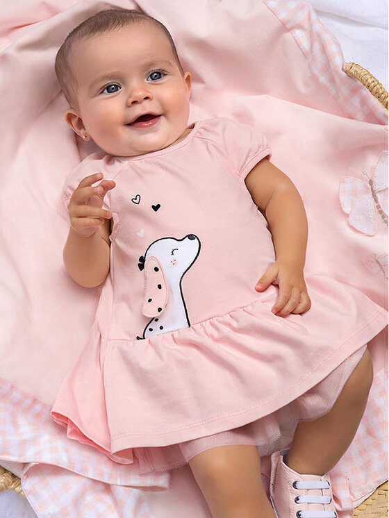 Vestito da giorno 1838 Rosa Regular Fit