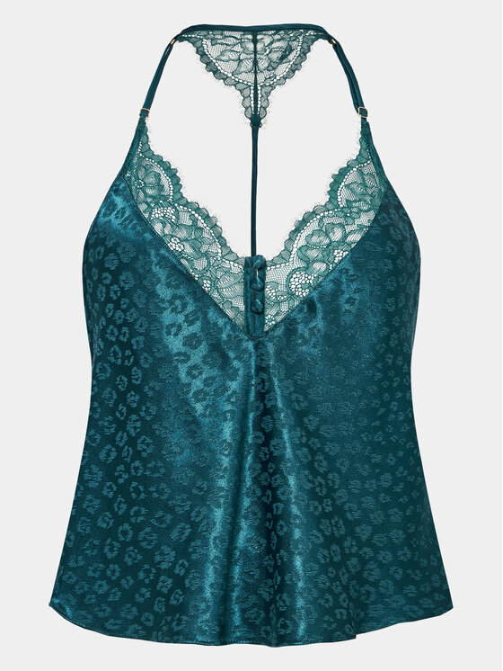 Hunkemöller Hunkemöller Cămașă pijama 203227 Albastru Comfortable Fit