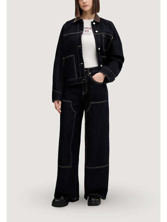 Tommy Jeans Tommy Jeans T-shirt DW0DW21849 Bianco Casual Fit