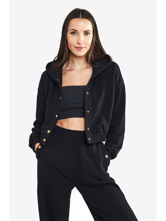 MANDRAGORA MANDRAGORA Felpa Viviane Nero Relaxed Fit