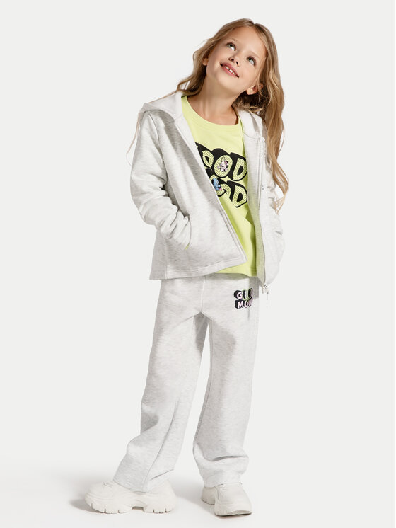 Coccodrillo Coccodrillo Долнище анцуг ZC4120201CGK Сив Regular Fit
