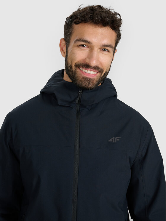 4F 4F Kurtka narciarska SKIWEAR Czarny Regular Fit