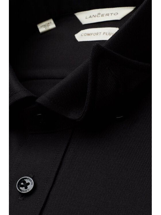 Lancerto Lancerto Koszula Belisaria KO073226000002 Czarny Slim Fit