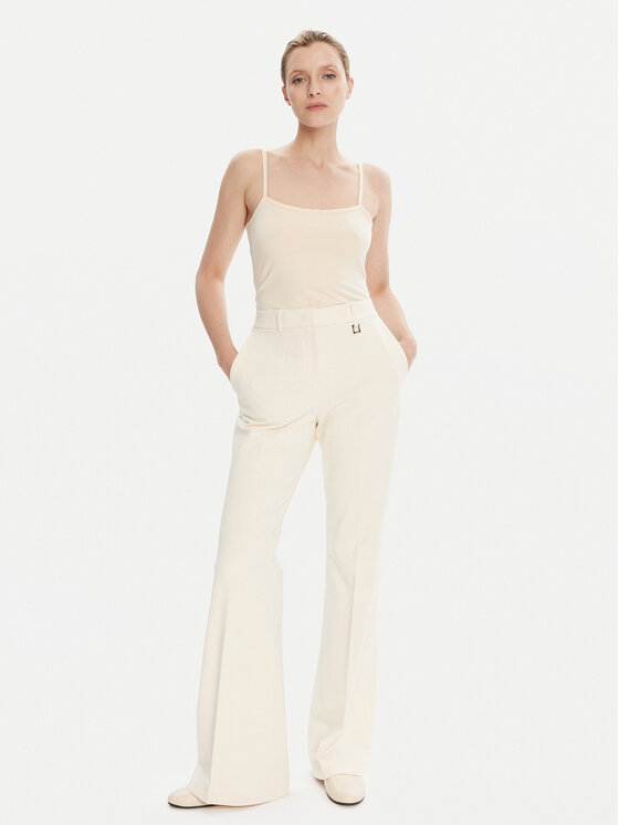 JOOP! JOOP! Top 30042651 Kremowy Regular Fit
