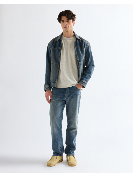 Wrangler Wrangler Jeansy FRONTIER Szary Loose Fit