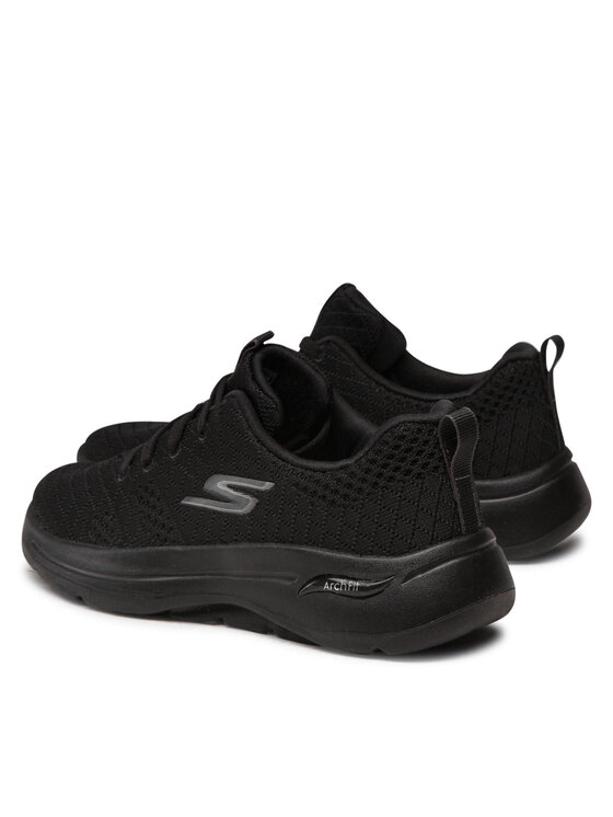 Skechers Skechers Tenisice Go Walk Arch Fit 124403/BBK Crna