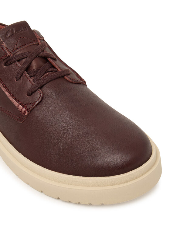 Clarks Clarks Nizki čevlji Polden Lace 26184960 Rjava