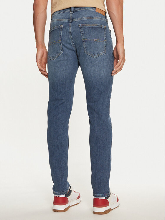 Tommy Jeans Tommy Jeans Blugi Austin DM0DM21053 Albastru Slim Tapered Fit