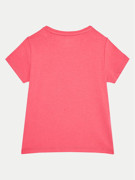Guess Guess Tričko K4BI01 J1314 Ružová Regular Fit