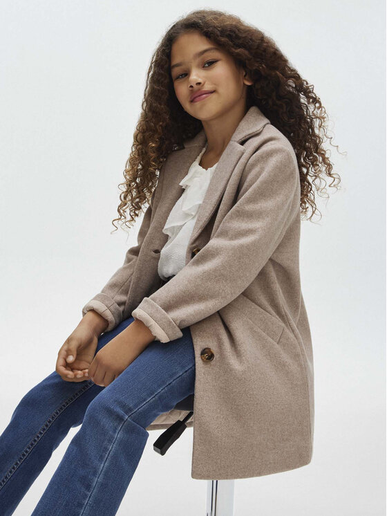 Mayoral Mayoral Демісезонний плащ 7.407 Коричневий Regular Fit