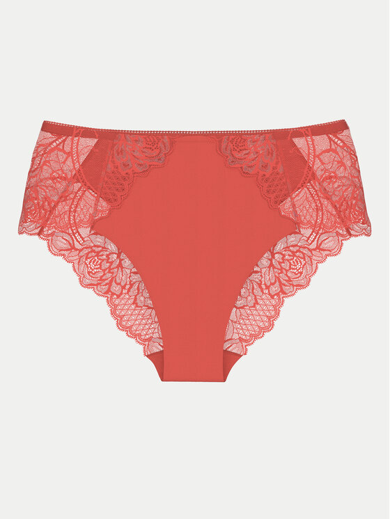 Triumph Triumph Figi klasyczne z wysokim stanem Wild Peony Florale 10209626 Różowy