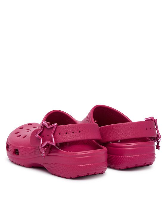 Crocs Crocs Чехли Classic Star Buckle Clog 213941 Розов
