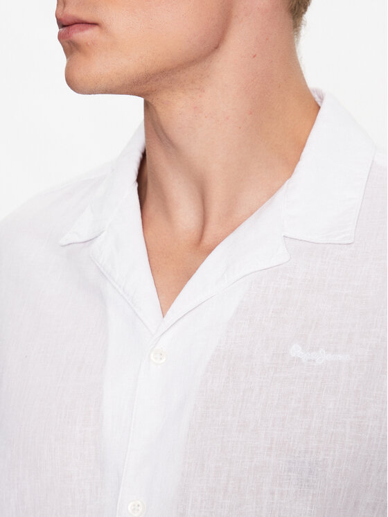 Pepe Jeans Pepe Jeans Cămașă Lastingham PM307759 Alb Regular Fit