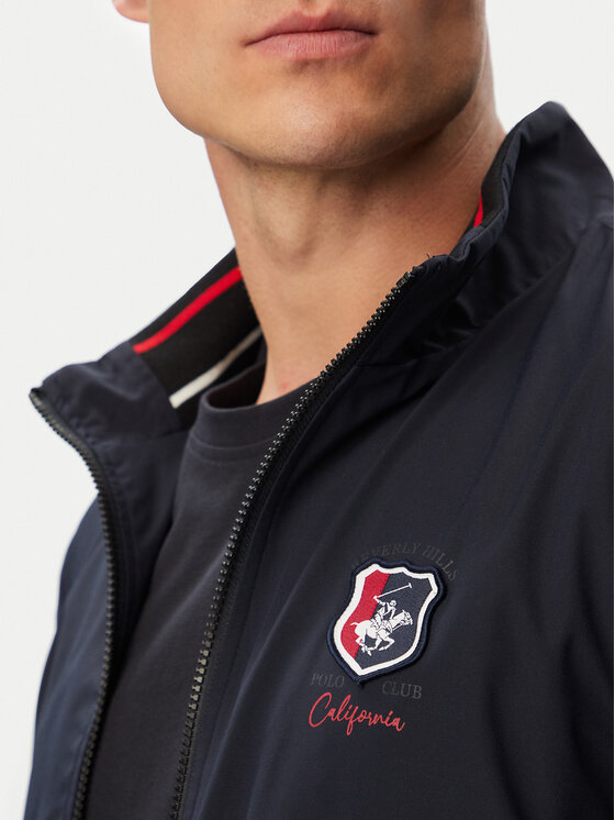 Beverly Hills Polo Club Beverly Hills Polo Club Prijelazna jakna P-SS26M-JK0991-0298 Tamnoplava Regular Fit