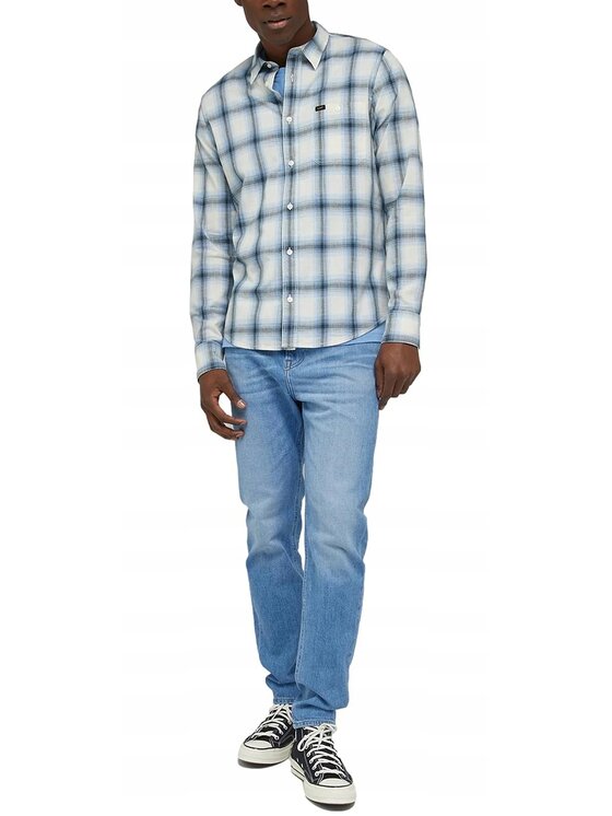 Lee Lee Jeansy Austin Niebieski Regular Fit