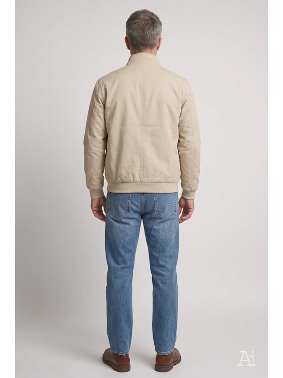 Cross Jeans Cross Jeans Kurtka przejściowa 40318-009 Beżowy Regular Fit