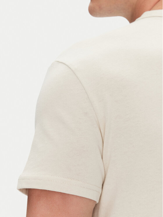 Tommy Jeans Tommy Jeans T-särk Badge DM0DM20322 Beež Regular Fit