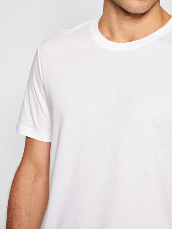 United Colors Of Benetton United Colors Of Benetton T-krekls 3U53J1F15 Balts Regular Fit