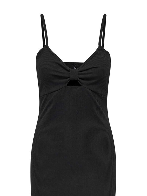 ONLY ONLY Vestito estivo Janna 15343601 Nero Slim Fit