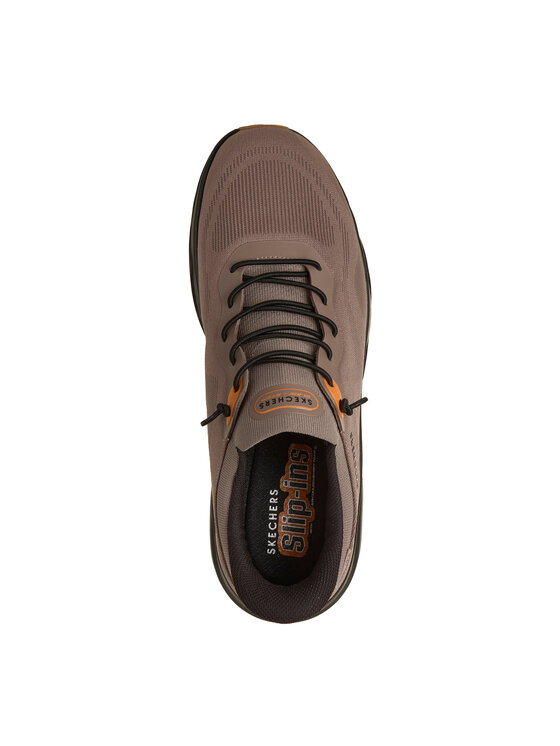 Skechers Skechers Sneakersy 183421-BRBK Brązowy