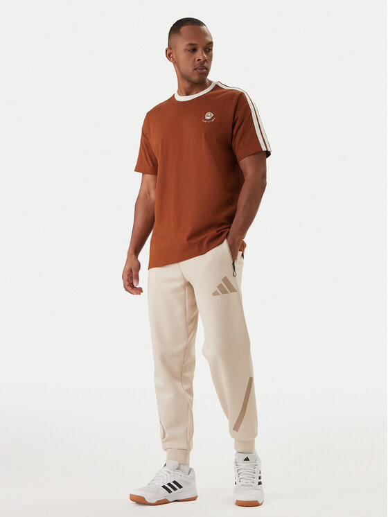 adidas adidas T-krekls Lux Coffee Cafe Cup Graphic JZ5070 Brūns Loose Fit