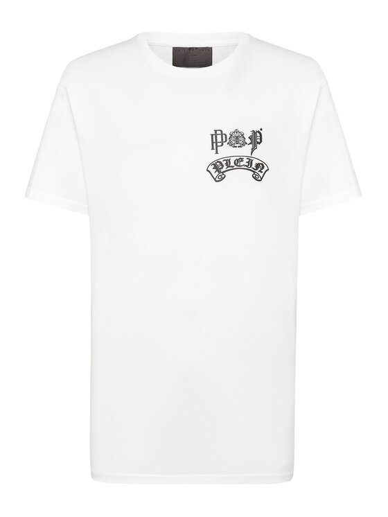 PHILIPP PLEIN PHILIPP PLEIN Tričko 8179 Biela Regular Fit
