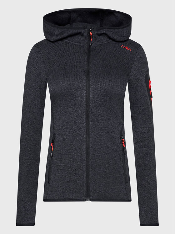 CMP CMP Technisches Sweatshirt 3H19826 Grau Regular Fit